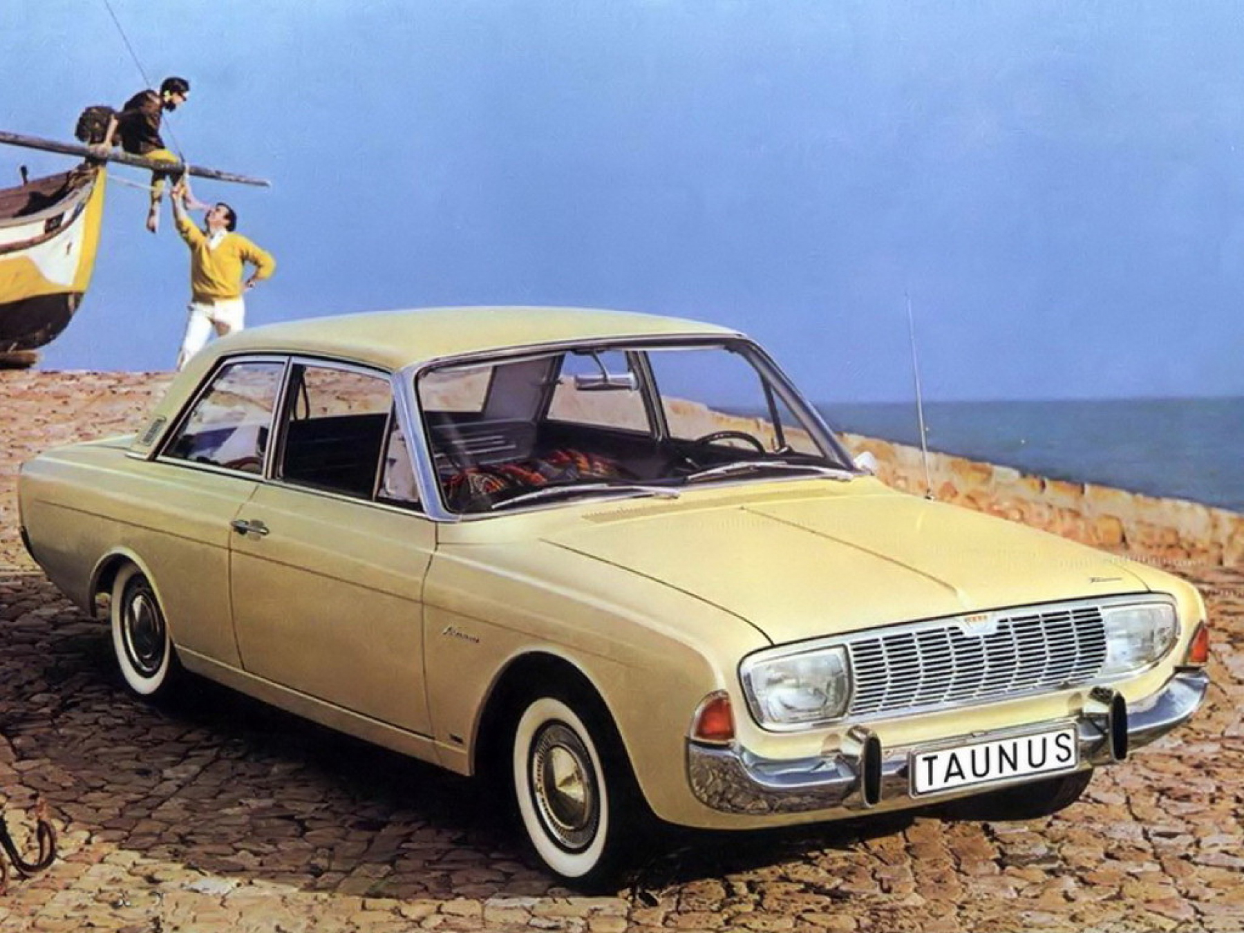 Illustration - Ford Taunus 17M 1968 Archive