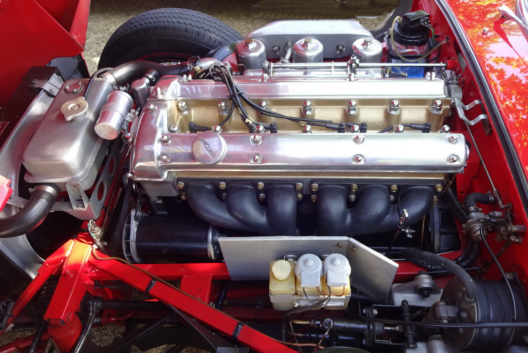 Illustration - Jaguar Type E 1963 Moteur 1