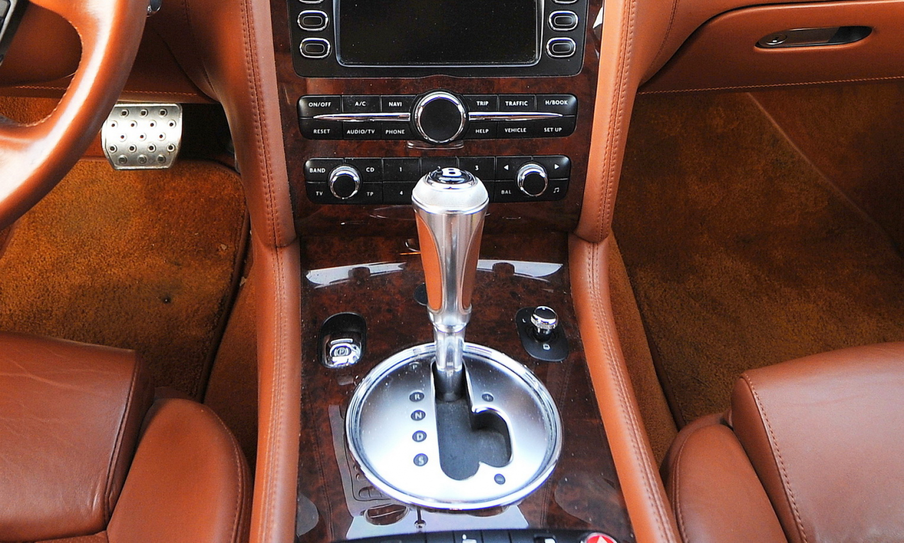 Illustration - Bentley Continental GT Mulliner 2006 Selecteur de Vitesse