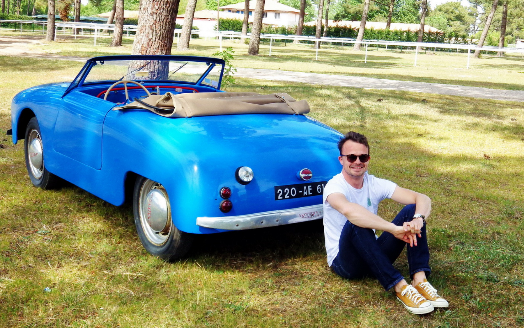 Illustration - Panhard Junior 1953 Essais de Patrice