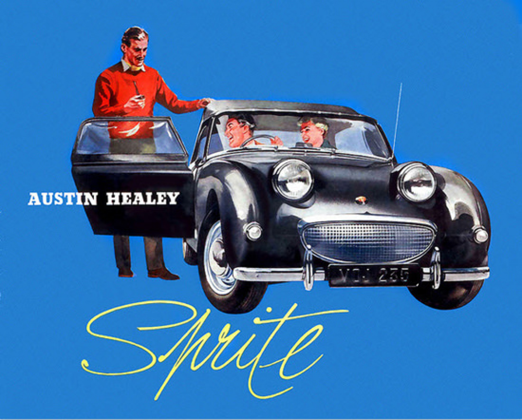 Illustration - Austin Healey Sprite MK3 1965 Archive