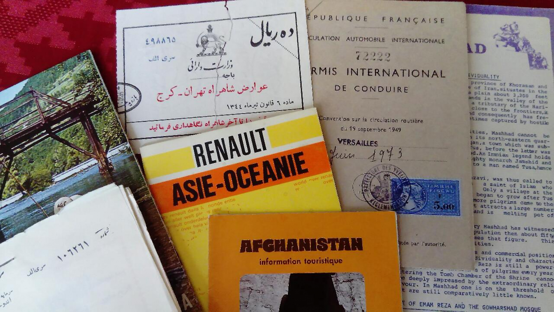 Illustration - Souvenirs d'Autos (324) Paris Kaboul en R16 (épisode 2)