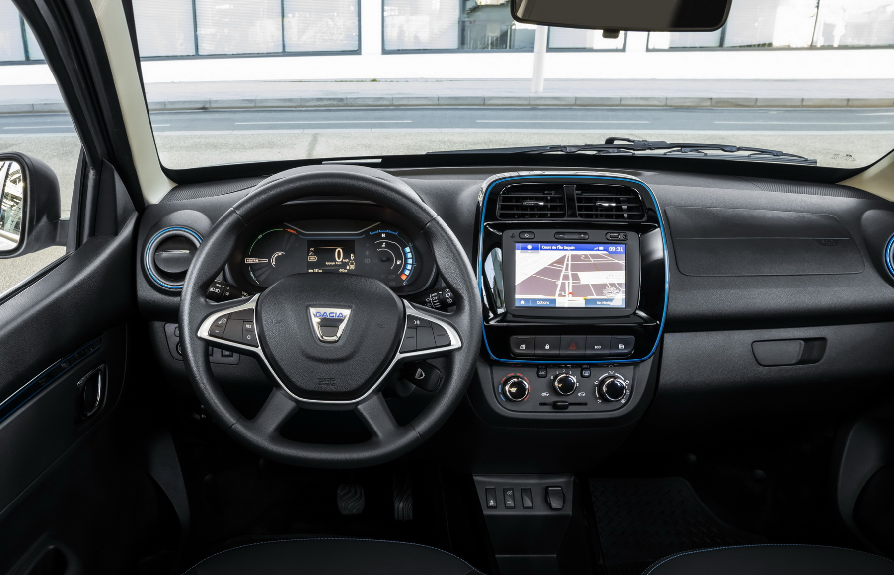 Illustration - Dacia Spring 2021 Intérieur