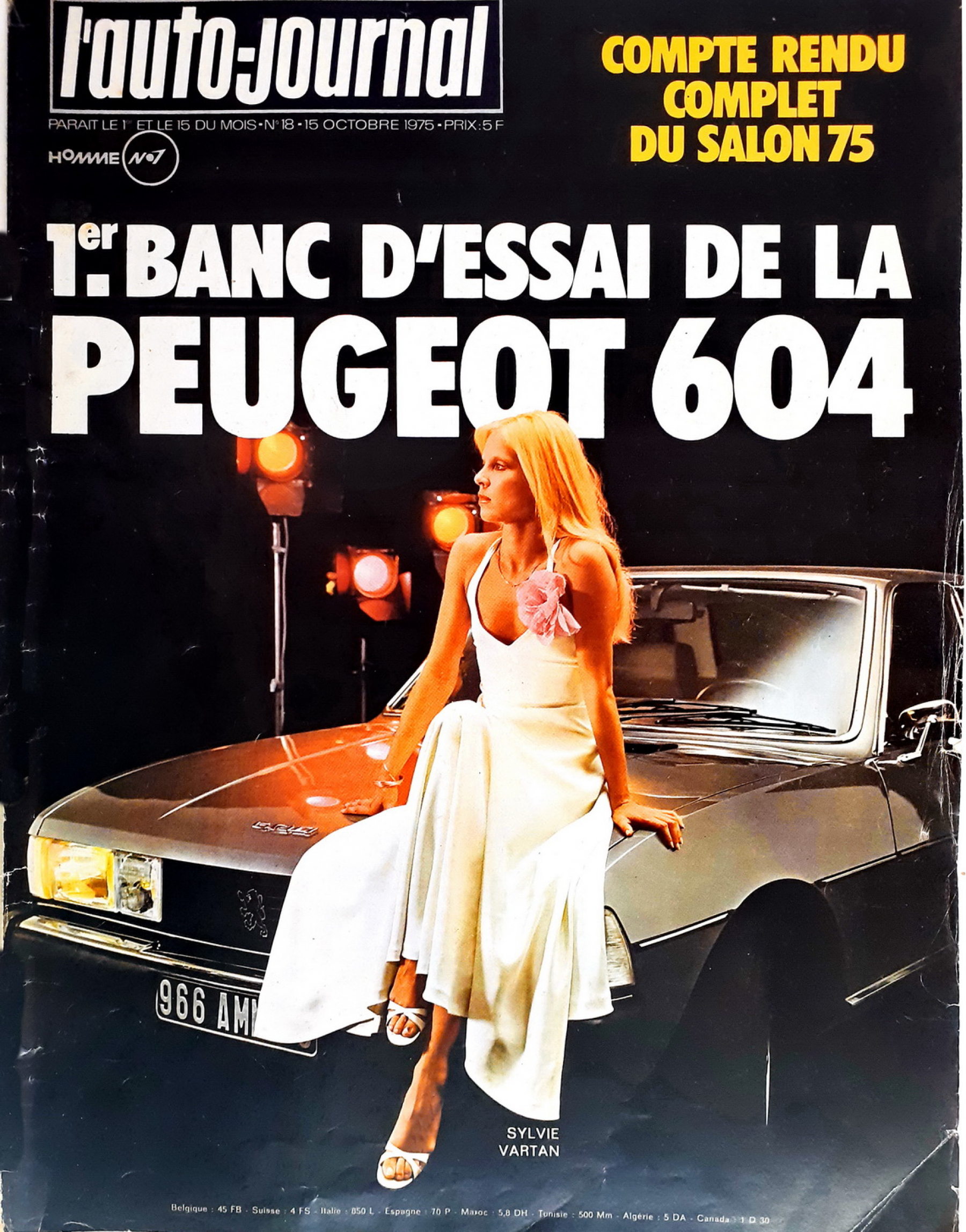 Illustration - Les Essais de Patrice Peugeot 604 TI