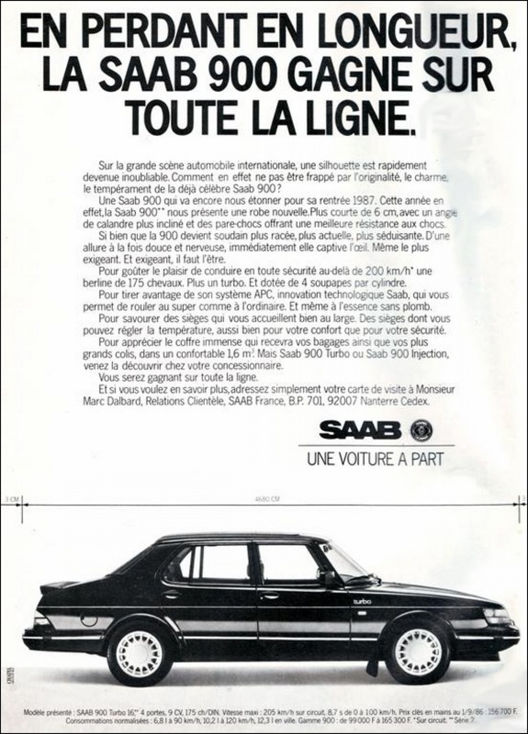 Illustration - Saab 900