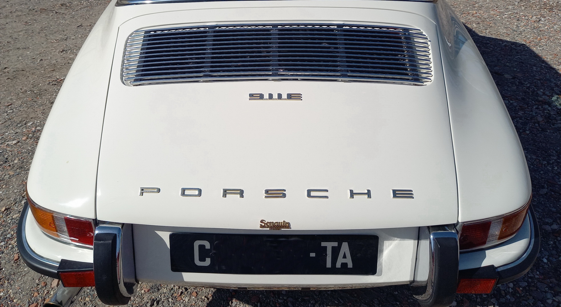 Illustration - Porsche 911 E Targa 1971