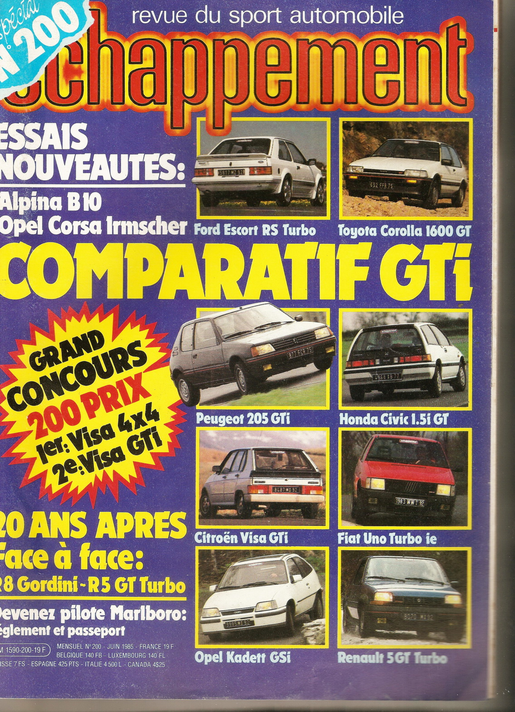 Illustration - Les Essais de Patrice Peugeot 205