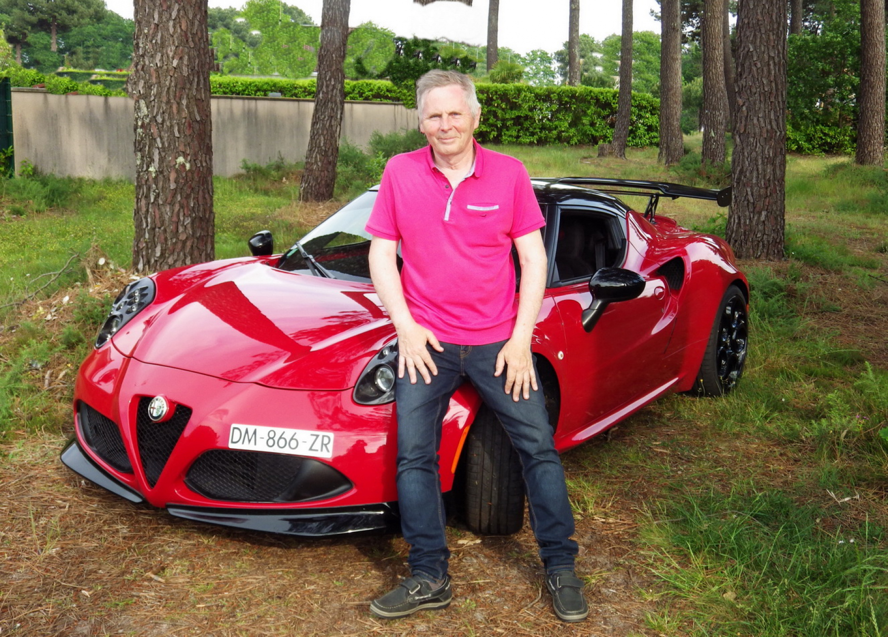 Illustration - Les Essais de Patrice Alfa Romeo 4C