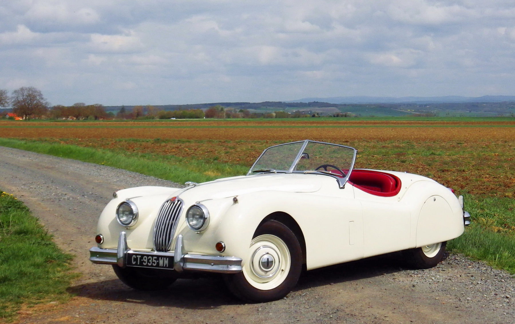 Illustration - Les Essais de Patrice Jaguar XK-140