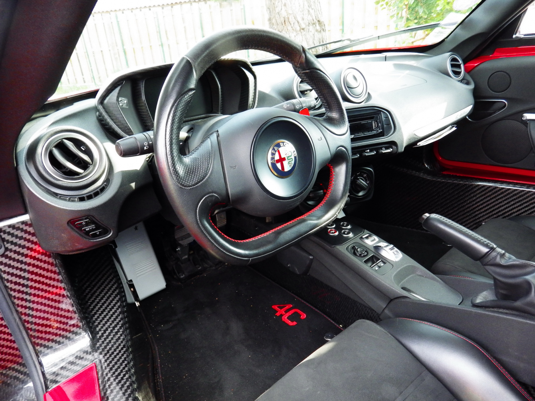 Illustration - Les Essais de Patrice Alfa Romeo 4C