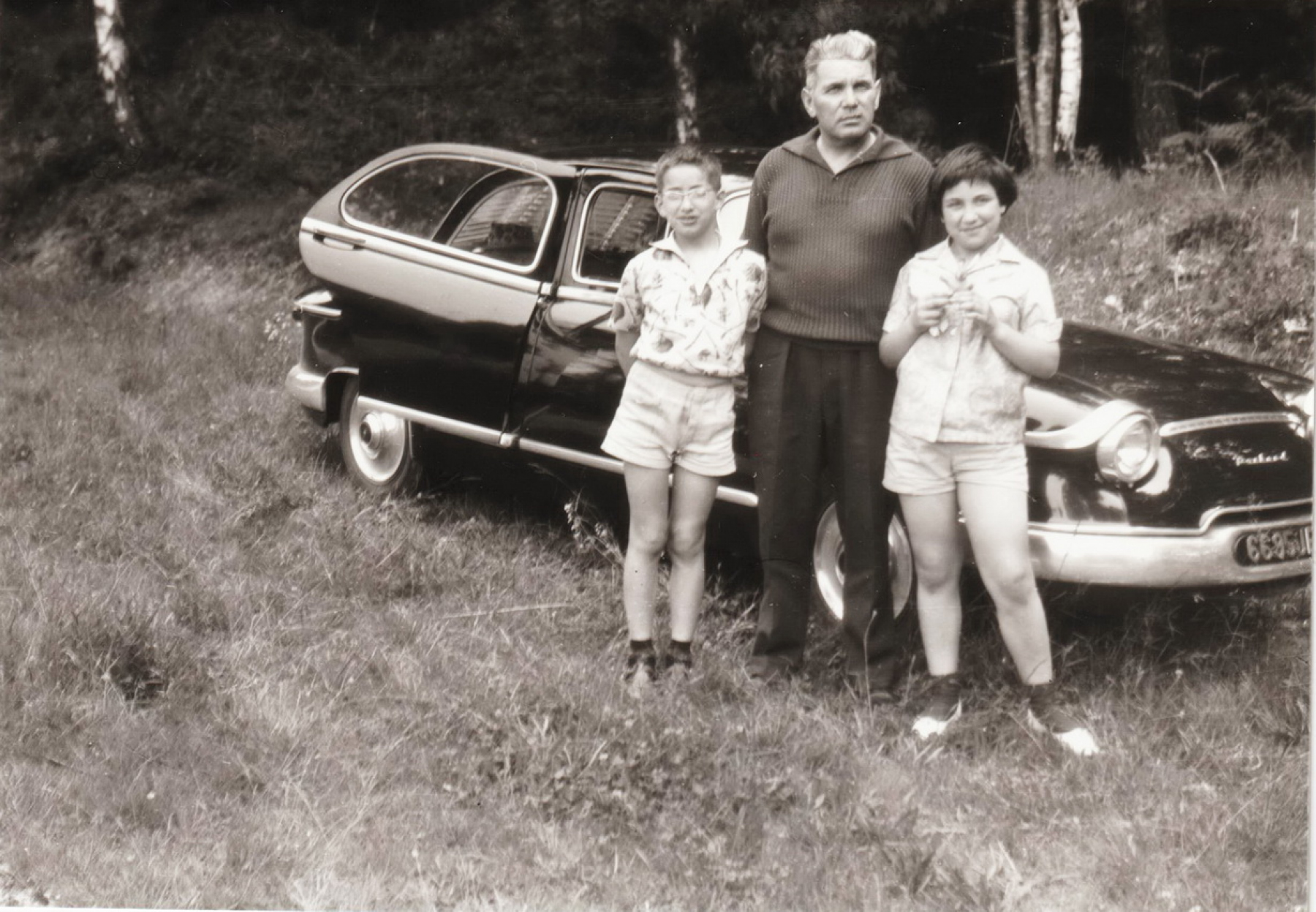 Illustration - Panhard PL17 photo de famille