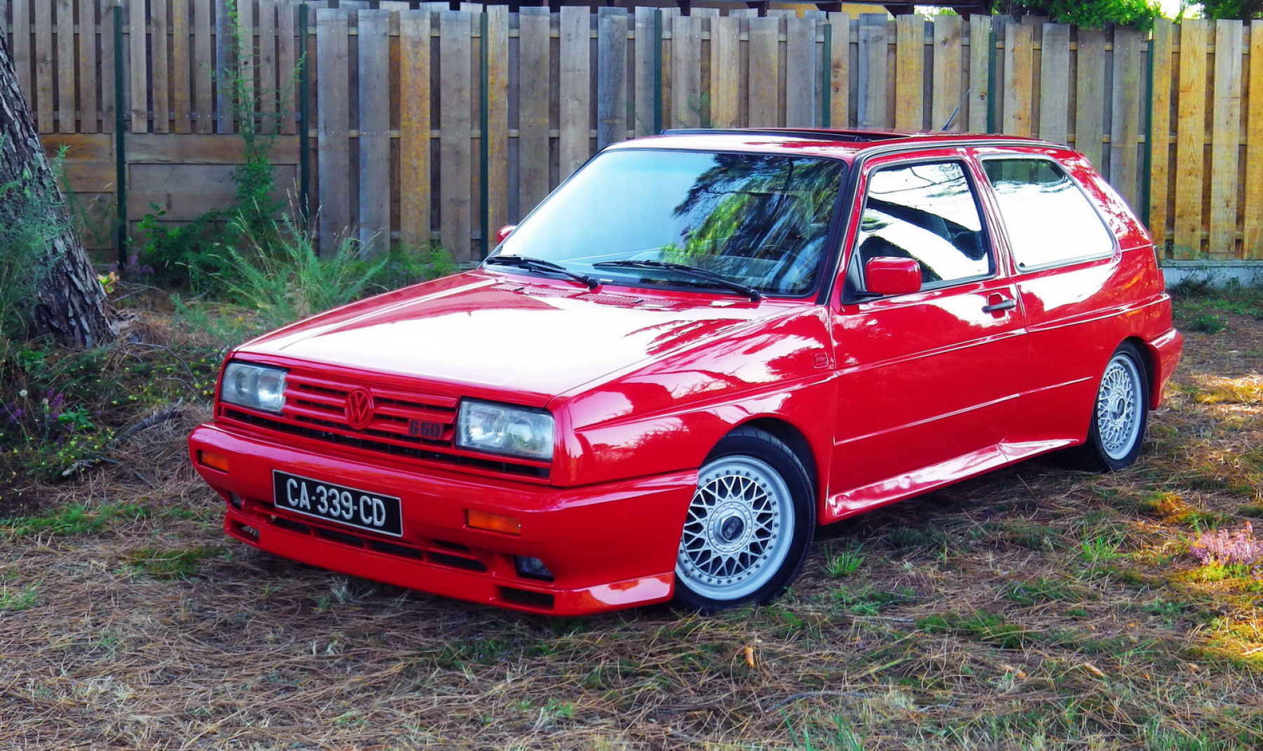 Illustration - Volkswagen Golf Rallye 