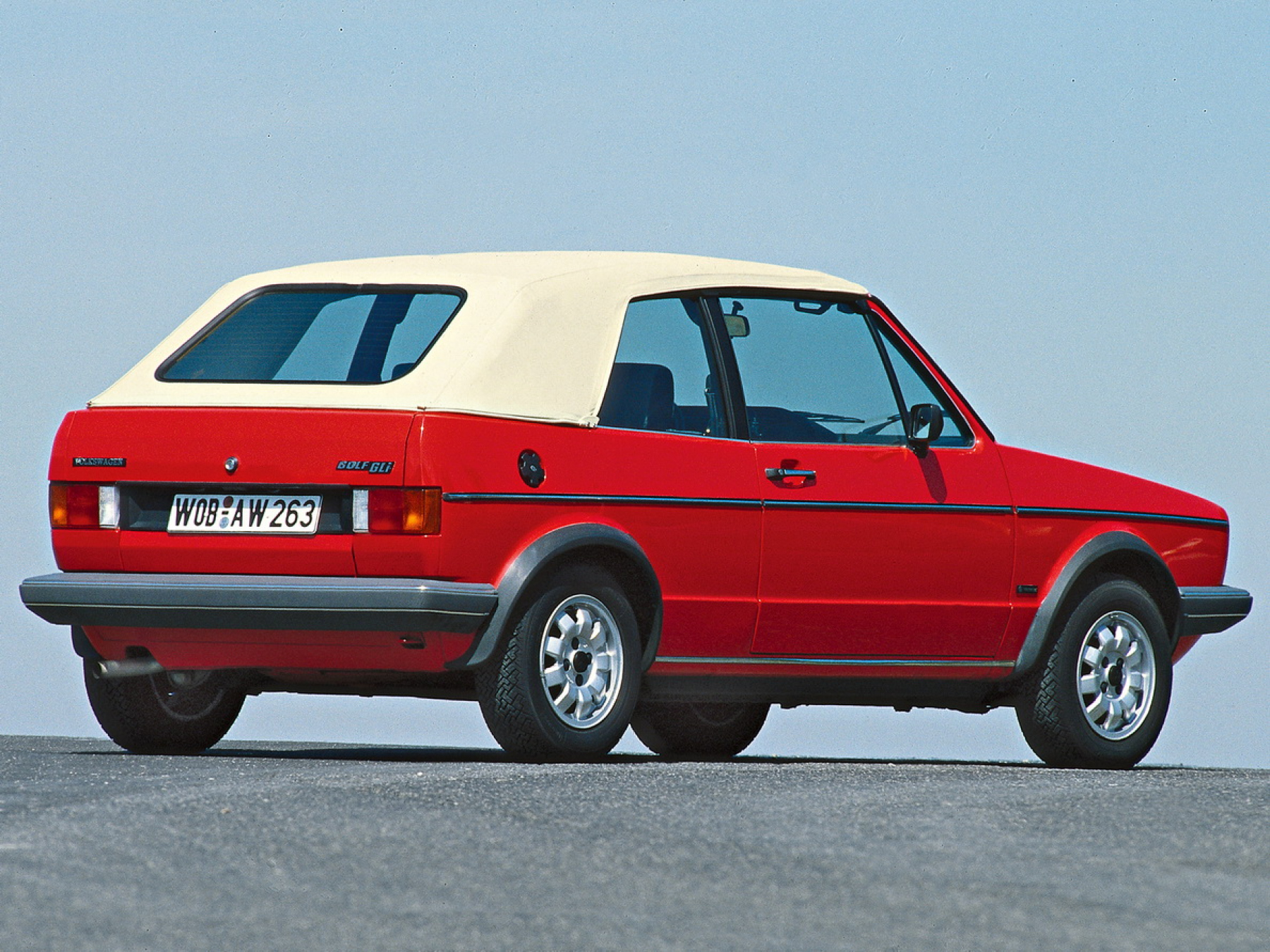 Illustration - Volkswagen Golf cabriolet