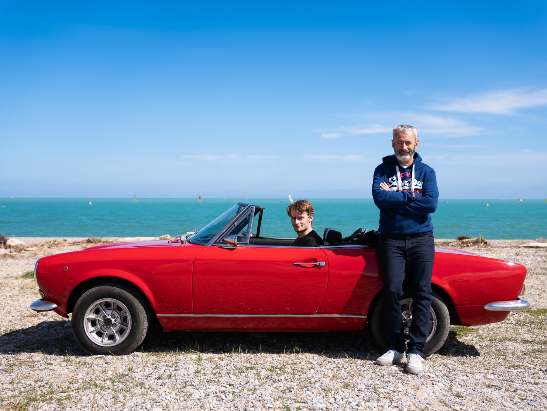 Illustration - Fiat 124 Spider