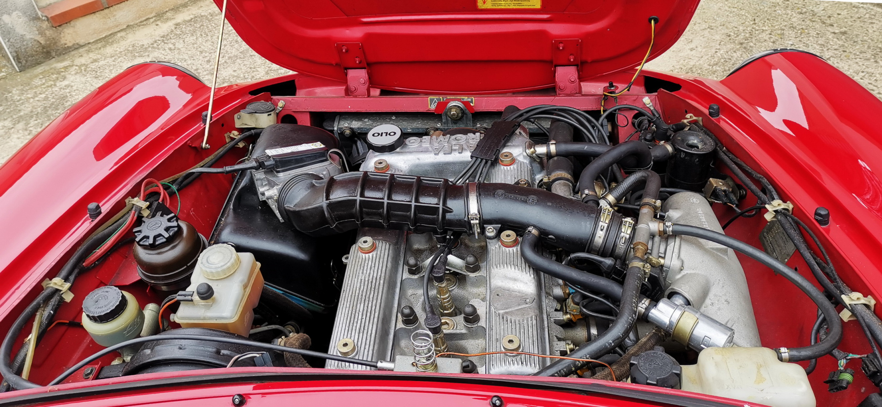 Illustration - Alfa Romeo Spider 2.0