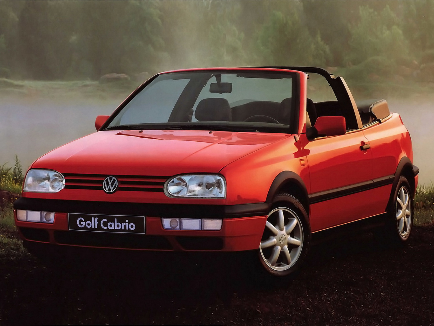 Illustration - Volkswagen Golf Cabriolet