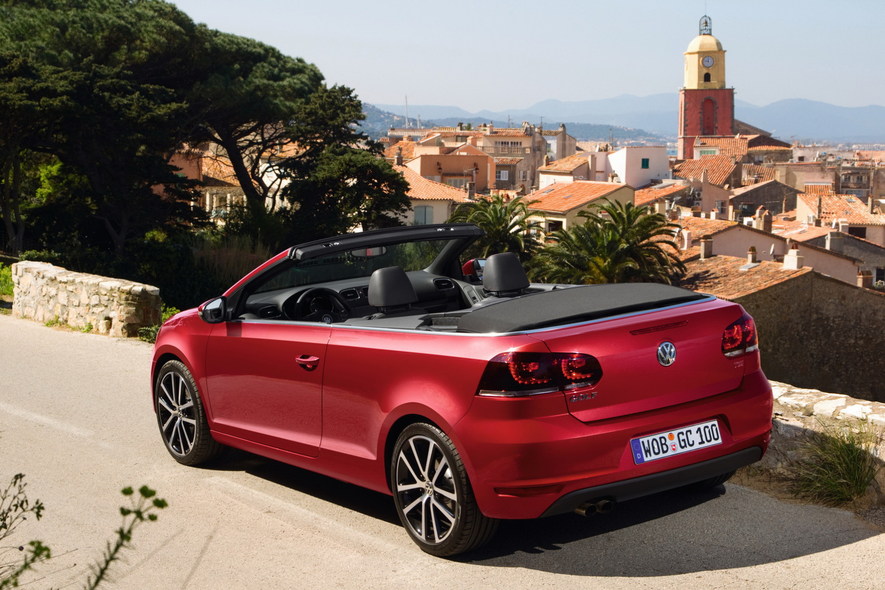 Illustration - Volkswagen Golf Cabriolet
