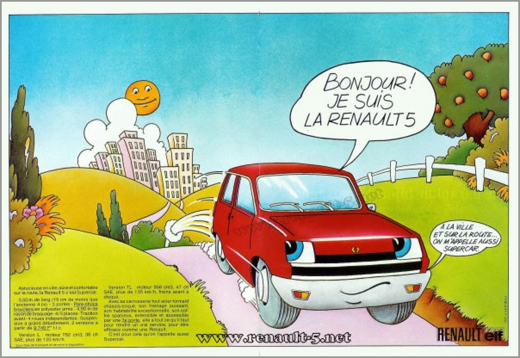 Illustration - Pub Renault 5