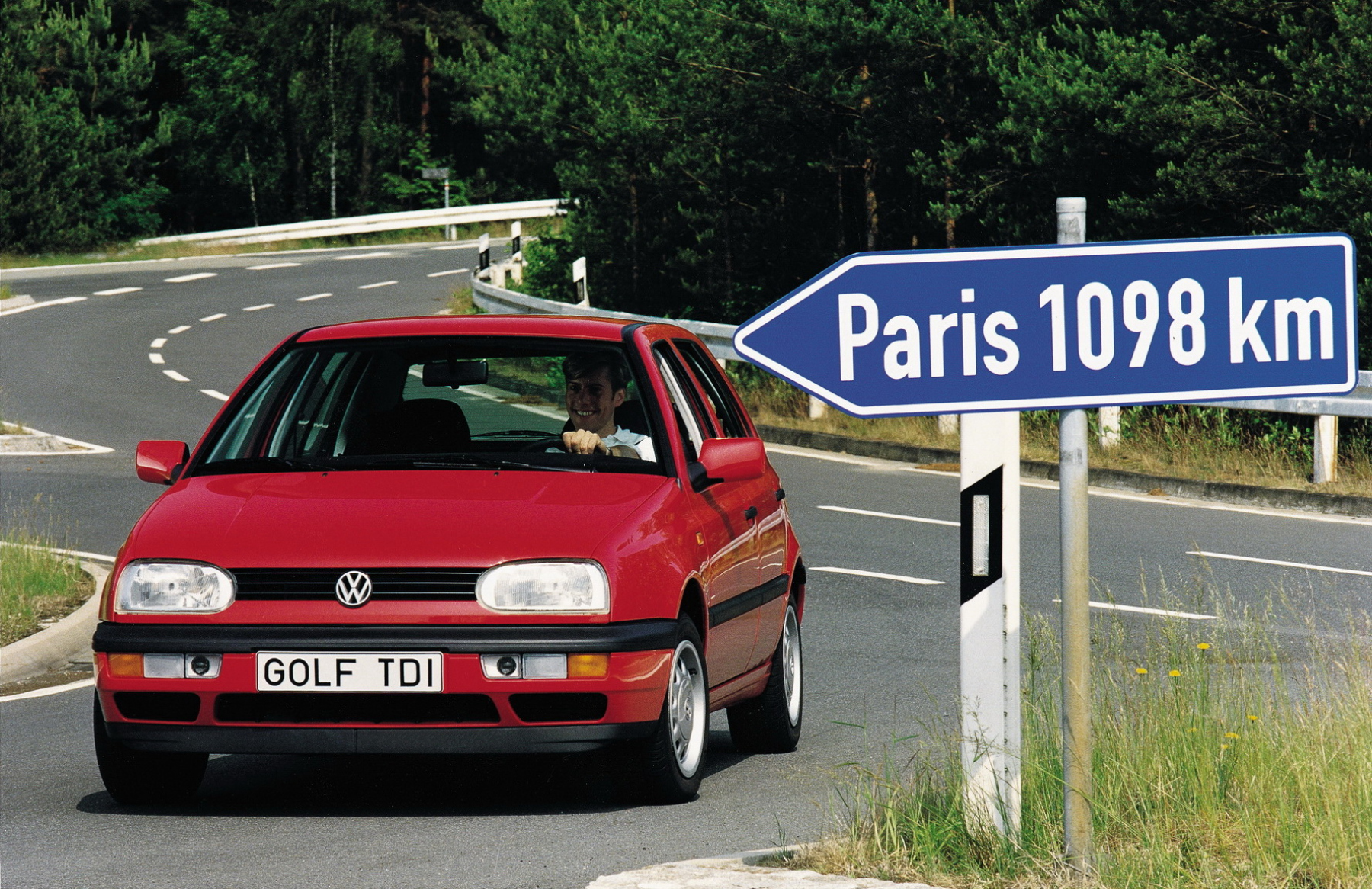 Illustration - Volkswagen Golf III TDi