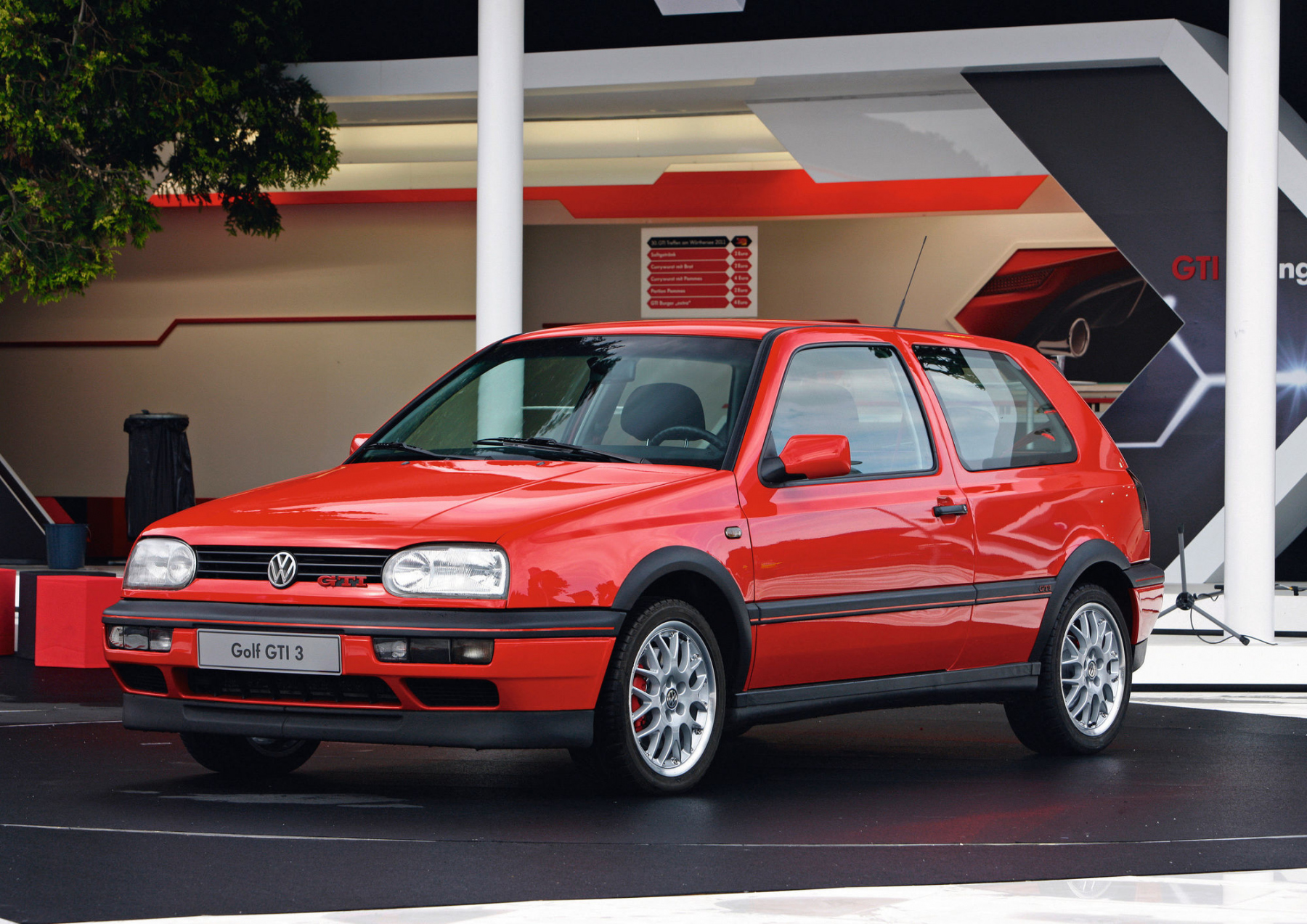 Illustration - Volkswagen Golf III GTi