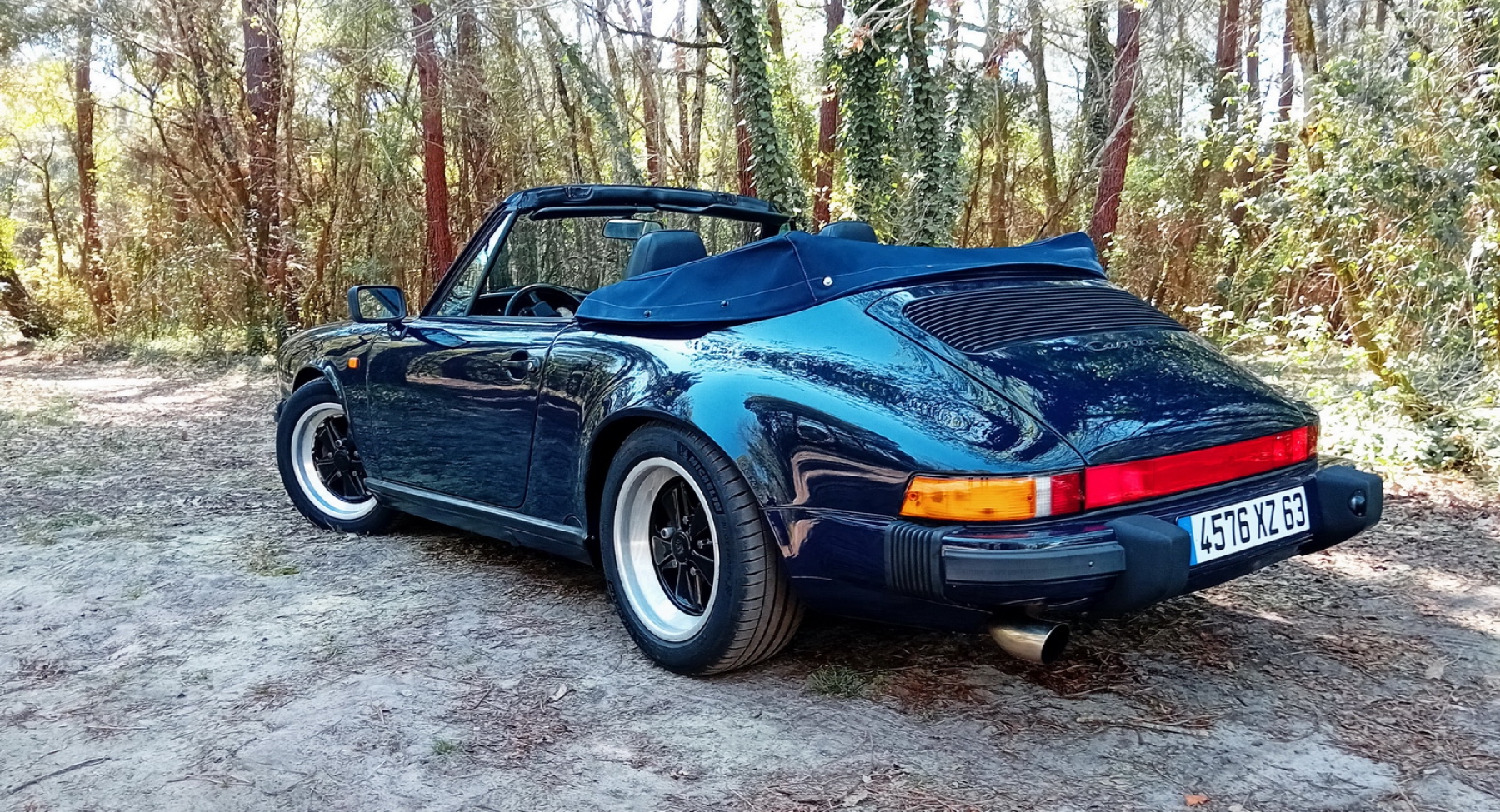 Illustration - Porsche 911 Carrera 3.2 cabriolet