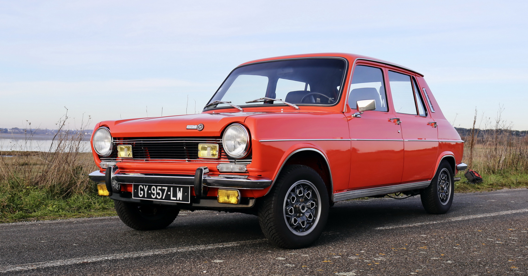 Illustration - Simca 1100 TI