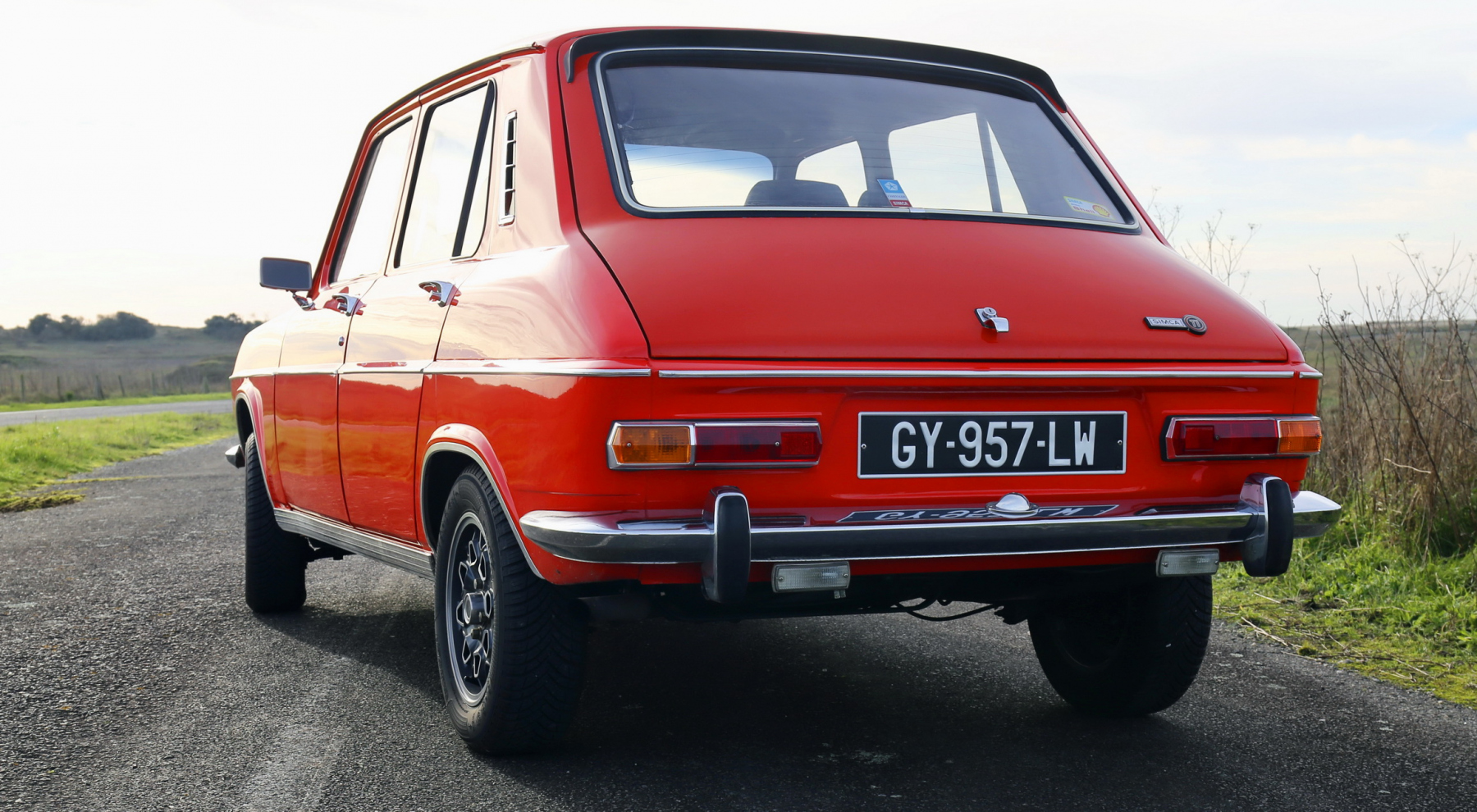 Illustration - Simca 1100 TI