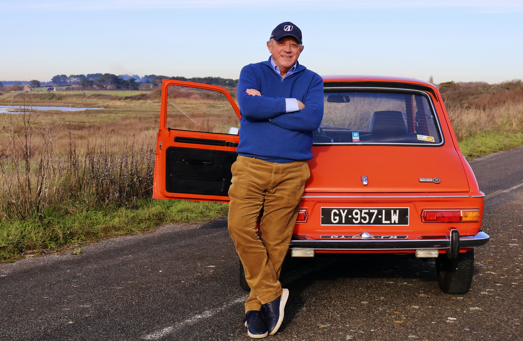 Illustration - Simca 1100 TI