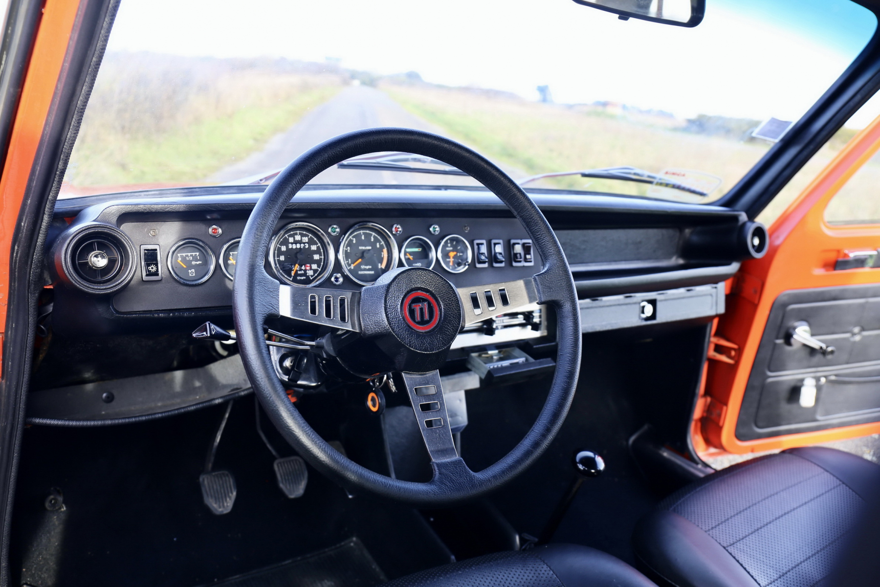 Illustration - Simca 1100 TI