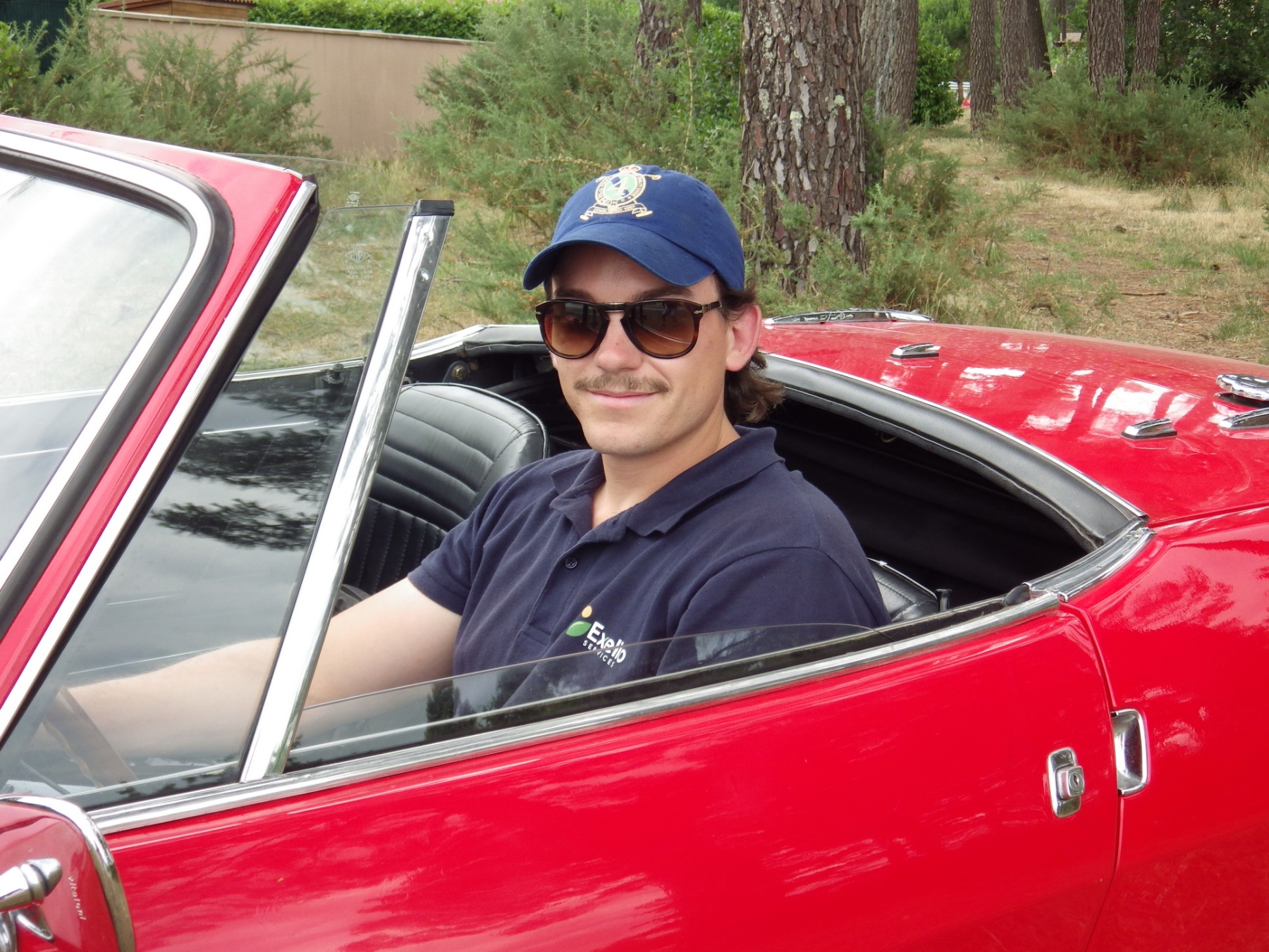 Illustration - Fiat 850 Spider