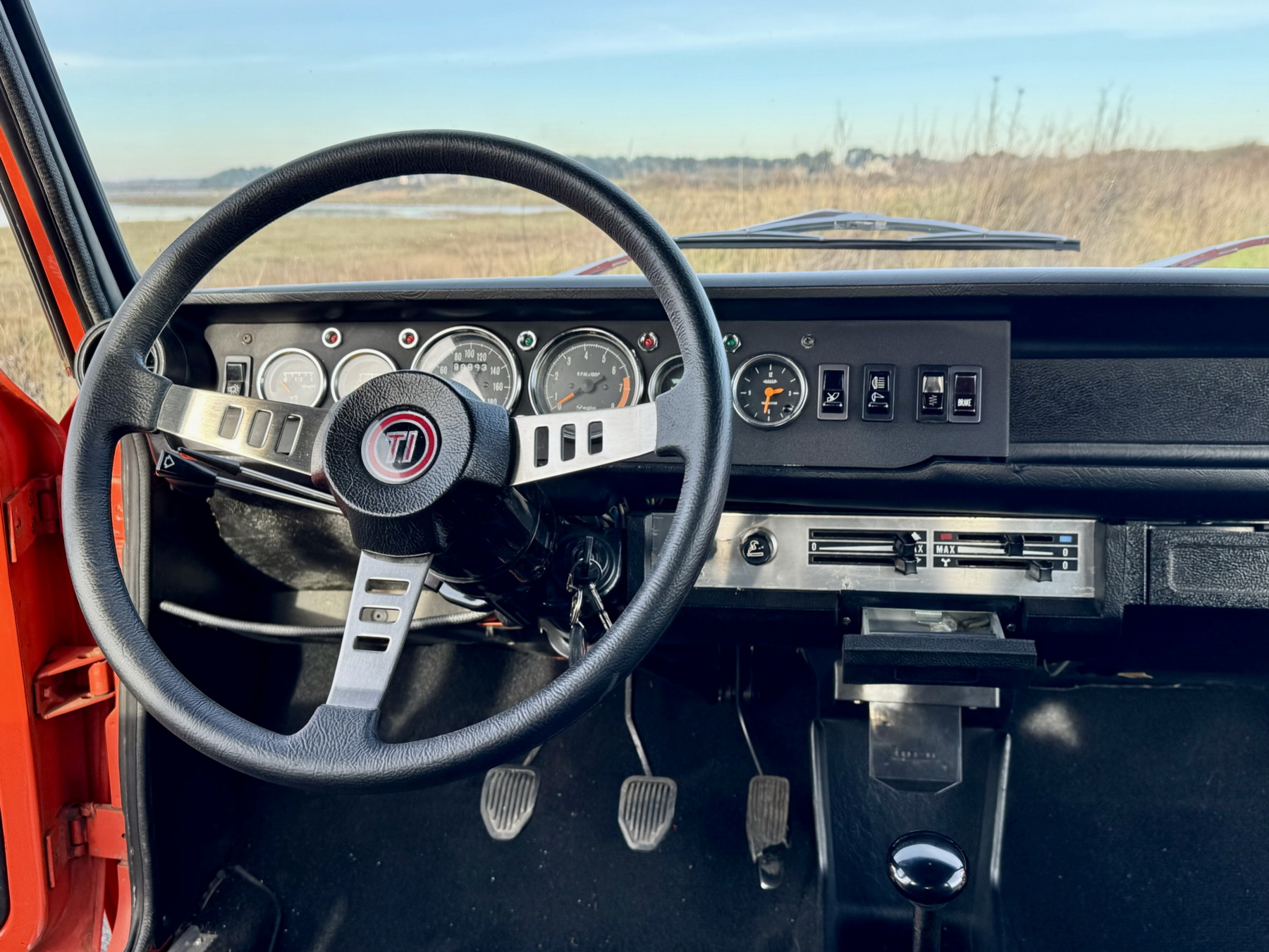 Illustration - Simca 1100 TI