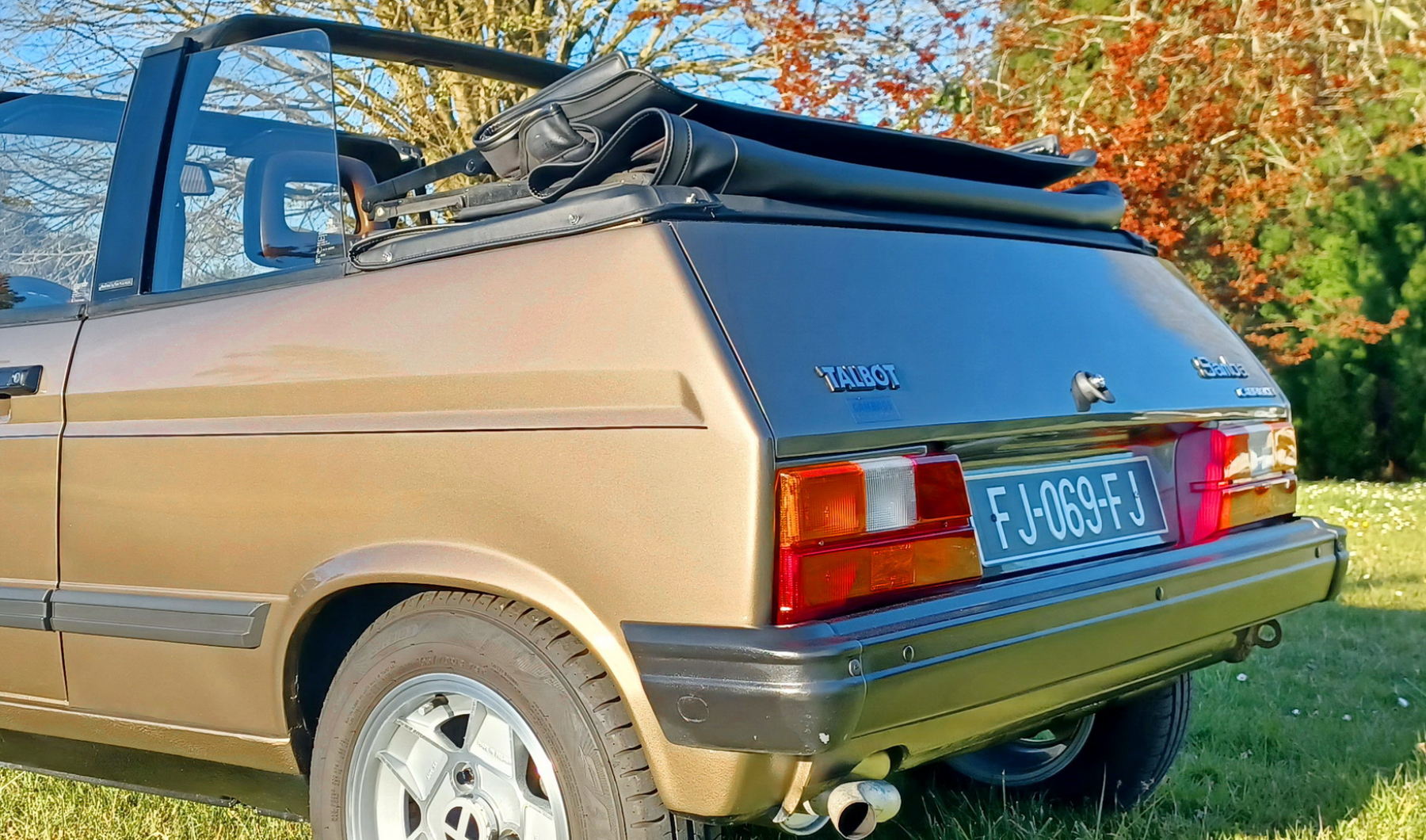 Illustration - Talbot Samba Cabriolet