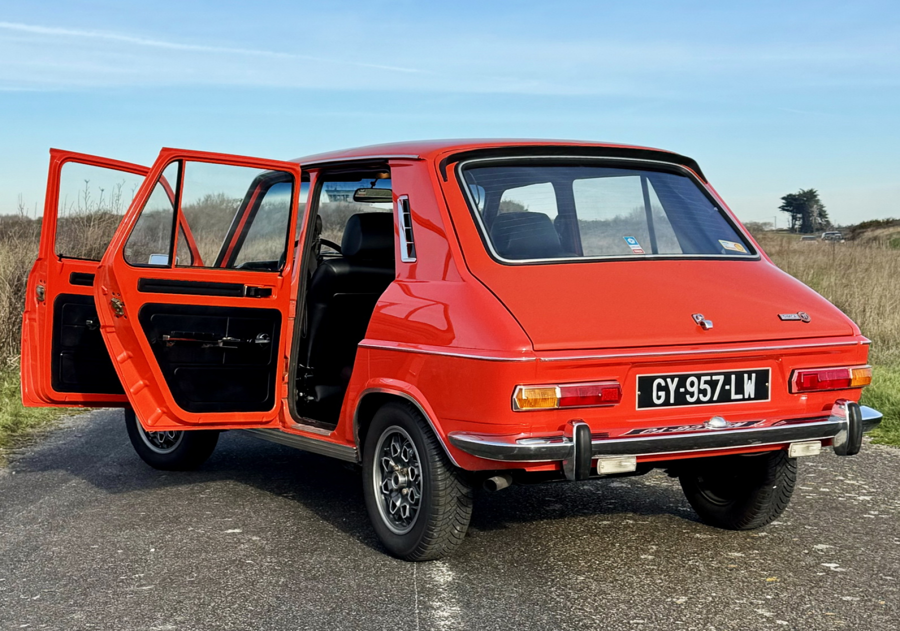 Illustration - Simca 1100 TI