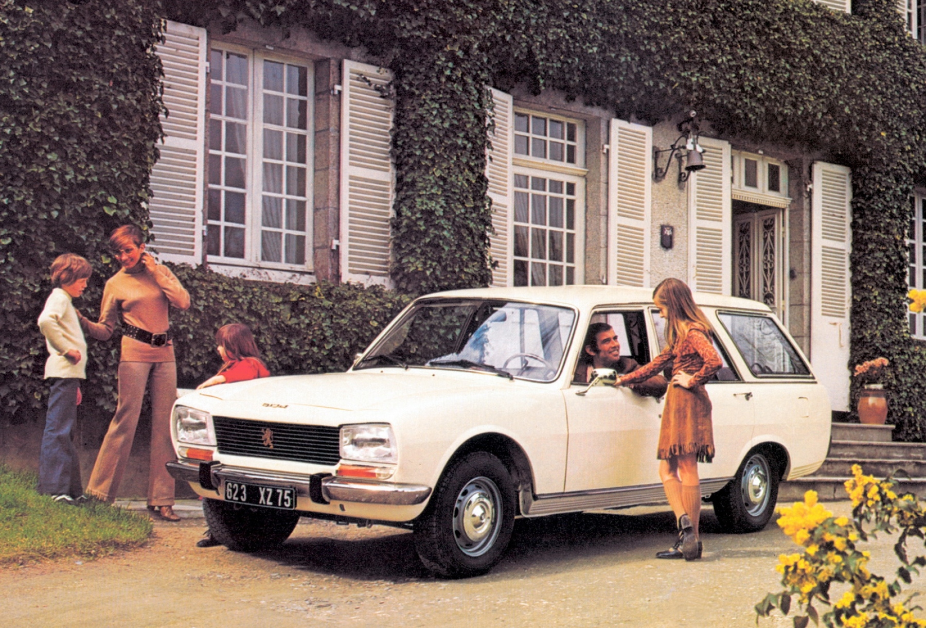 Illustration - Peugeot 504 Break