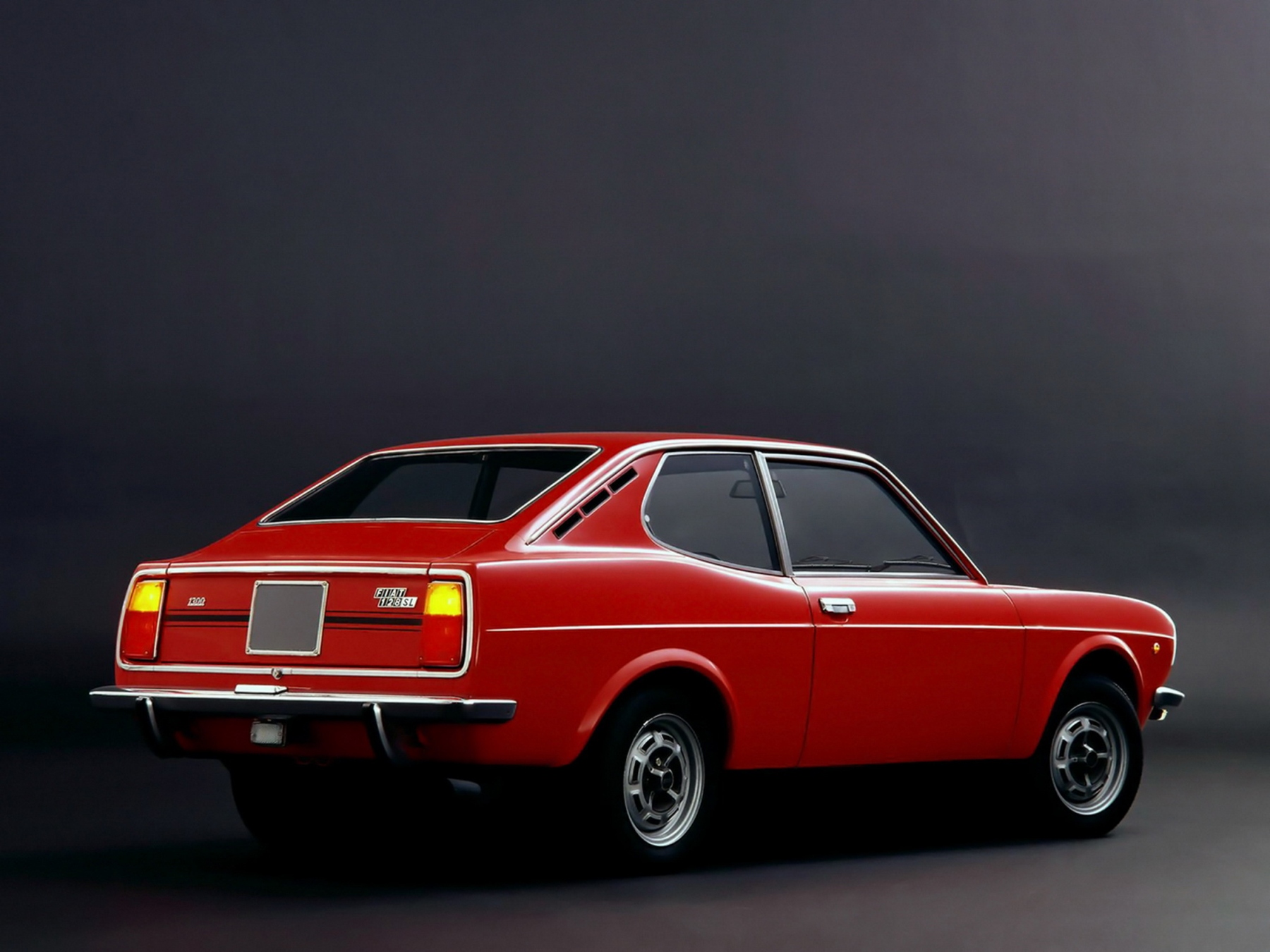 Illustration - Fiat 128 Coupé