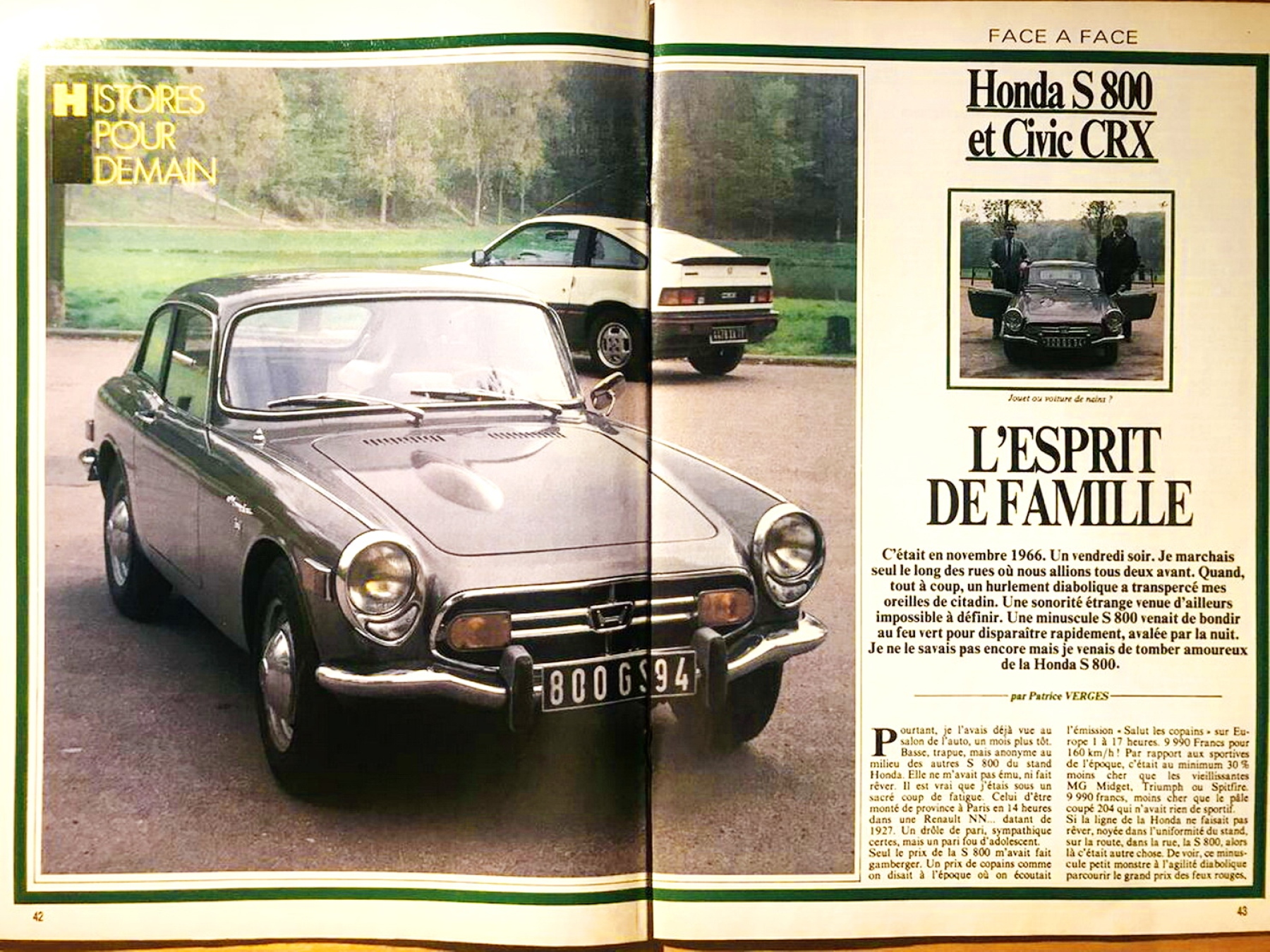 Illustration - Honda S800
