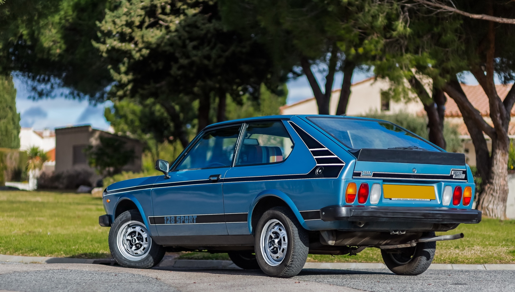 Illustration - Fiat 128 Coupé