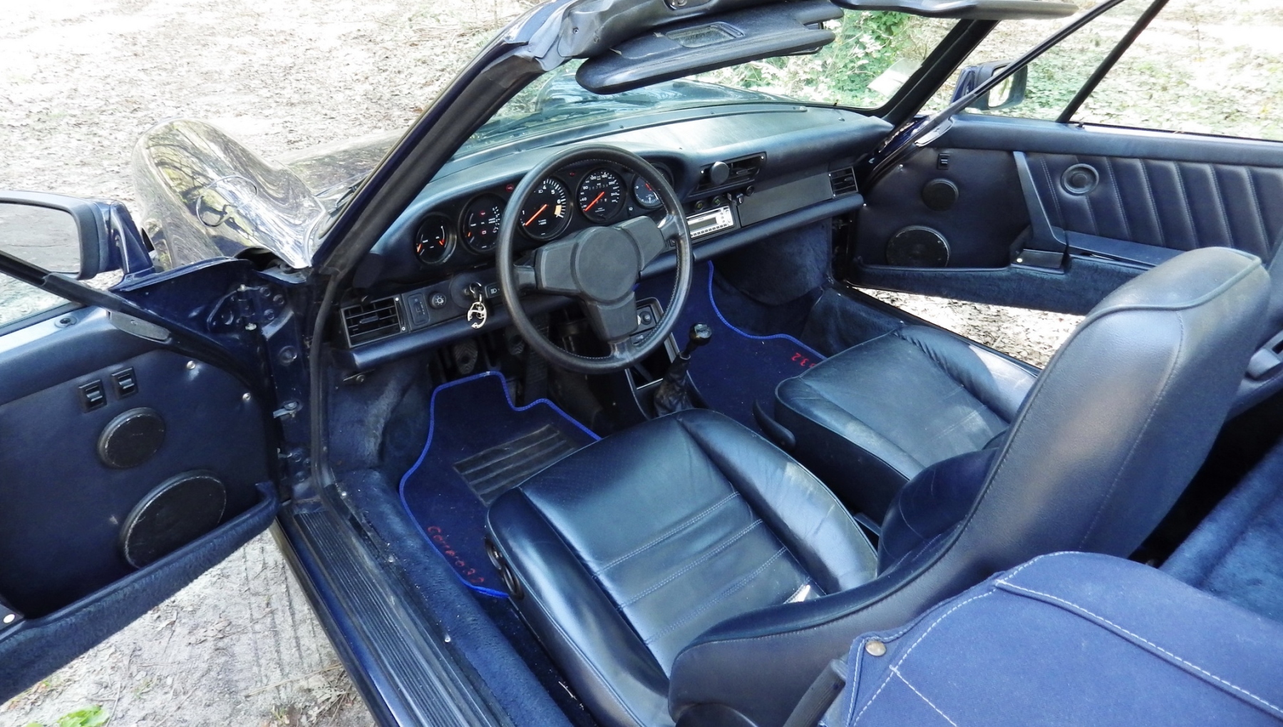 Illustration - Porsche 911 Carrera 3.2 cabriolet